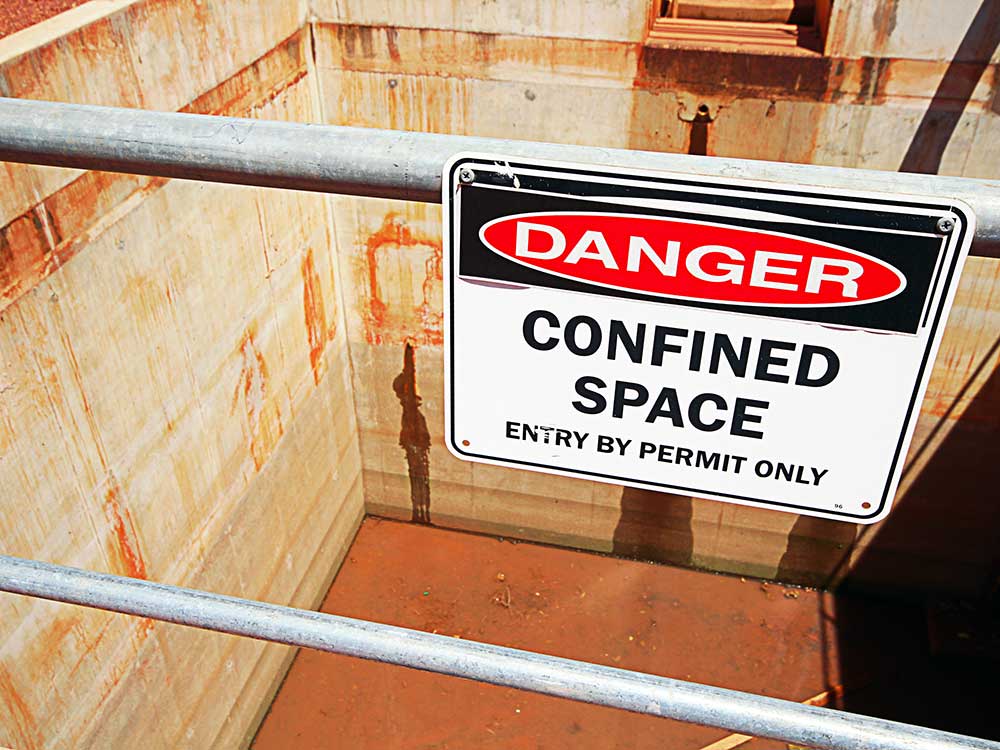 Confined space